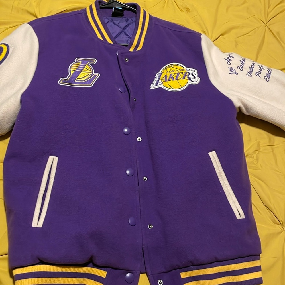 Los Angeles Lakers varsity jacket